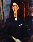 Amedeo Modigliani Jean Cocteau USA oil painting artist